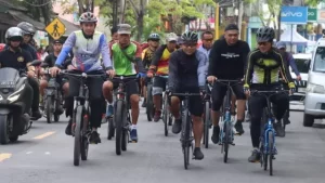 Jalin Sinergitas Jelang Pemilu, Forkopimda Sampang Gowes Bersama