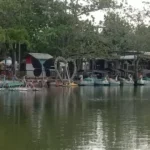 Suasana Di Taman Rekreasi Kota Bangkalan.