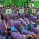 Para Jemaah Haji Asal Bangkalan Tiba Asrama Haji Embarkasi Di Surabaya