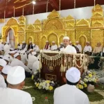 Sambutan Bupati Sampang H. Slamet Junaidi Dihadapan Jemaah Majlis Al Khidmah.