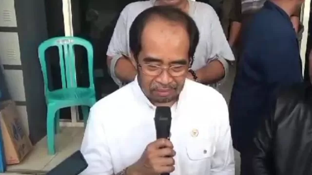 Salah Satu Panitia Pnp3M, Harun Al Rasyid Saat Diwawancara Awak Media.