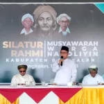 Warga Nahdiyin Bangkalan Saat Melakukan Musyawarah Dukungan Pada Cak Imin Presiden 2024