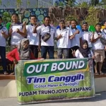 Tim Canggih Pdam Kabupaten Sampang Saat Melakukan Outbound Di Swp.