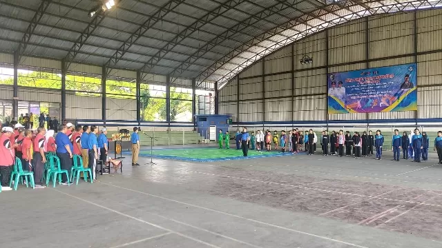 Pembukaan O2Sn Di Gor Indoor Kabupaten Sampang.