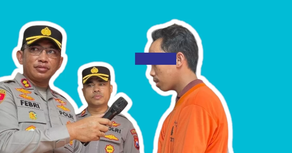 Kapolres Bangkalan, Akbp Febri Isman Jaya Berdialog Dengan Tersangka R.