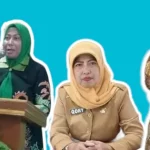 Ketiga Peserta Lelang Jabatan Kepala Diskopindag Sampang.