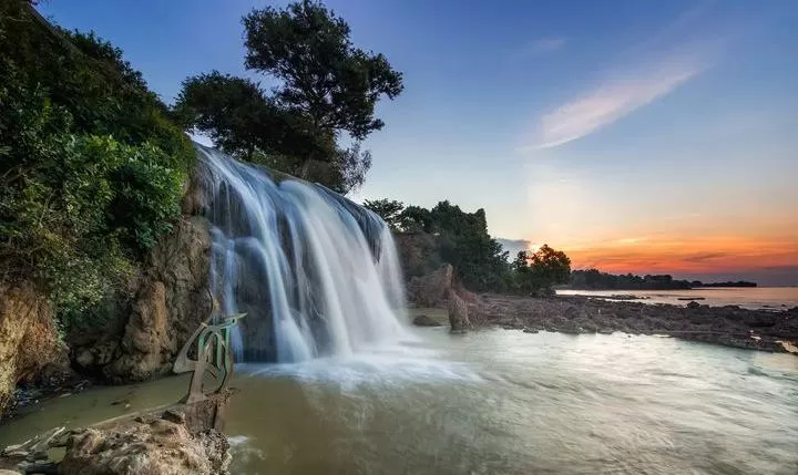 Lokasi Air Terjun Toroan Di Kecamatan Ketapang Kabupaten Sampang. (Foto : Instagram Sams_Cooler)