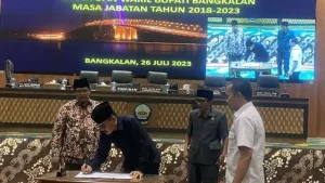 Masa Jabatan Bupati Dan Wakil Bupati Bangkalan Berakhir, Berikut Kriteria Pj Yang Diusulkan Dewan