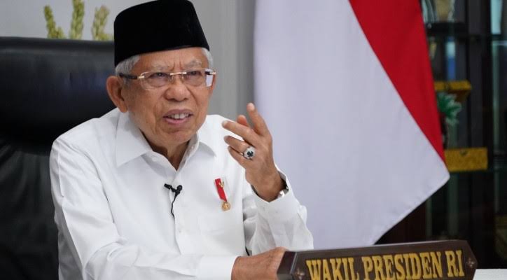 Wakil Presiden Kh Ma'Ruf Amin.