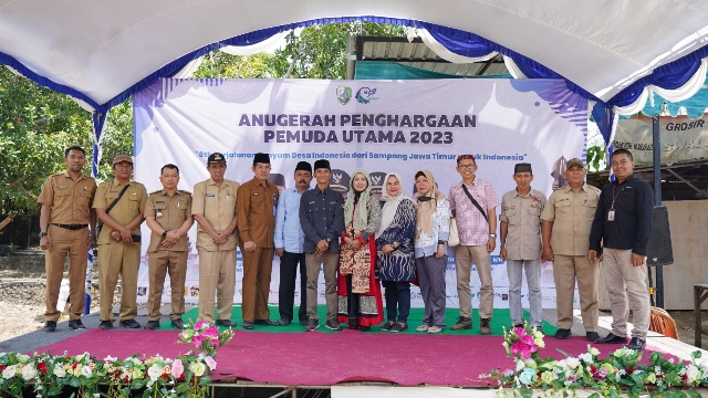 Abdul Rozak Saat Visitasi Lapangan Anugerah Pemuda Utama Jawa 2023