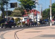 Kabel Jatuh Berserakan Di Sekitar Alun – Alun Trunojoyo Membahayakan Pengunjung