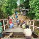 Kondisi Kerusakan Jembatan Di Desa Daleman, Kecamatan Kedungdung, Kabupaten Sampang.