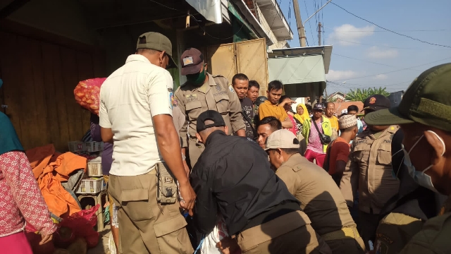 Penertiban Pedagang Di Jalan Cendrawasih Dan Sikatan.