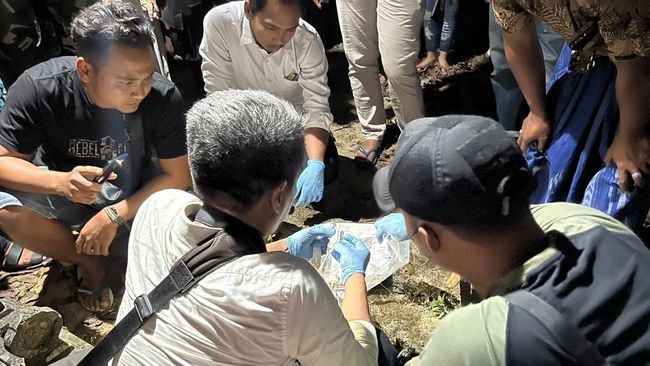 Bayi Yang Ditemukan Warga Di Desa Larangan Perreng, Kecamatan Pragaan.