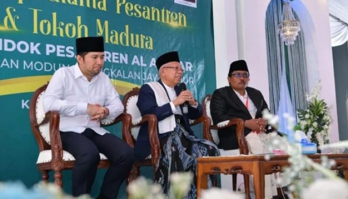 Wapres Ma’Ruf Amin Gelar Silaturahmi Bersama Ulama Se-Madura Di Ponpes Al Anwar Modung Bangkalan