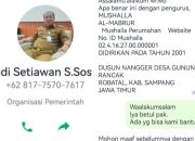 Catut Nama Sekdakab Sampang, Pengurus Musholla Nyaris Tertipu