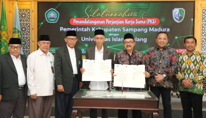 Teken Kerjasama Dengan Unisma, Cara Bupati Sampang Seriusi Peningkatan Mutu Pendidikan