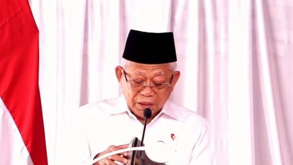 Wapres Prof Kh. Ma'Ruf Amin Saat Mengisi Orasi Ilmiah Di Unija. (Foto : Detik.com)