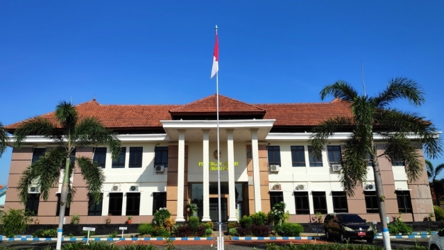 Kantor Pengadilan Negeri Bangkalan.