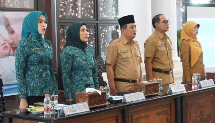 Pemkab Sampang Gelar Evaluasi Pokjanal Posyandu Tingkat Kecamatan