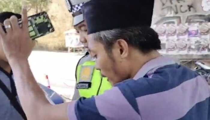 Pengendara Asal Sampang Ngamuk Dan Cakar Polisi Saat Terjaring Operasi Zebra Di Jembatan Suramadu