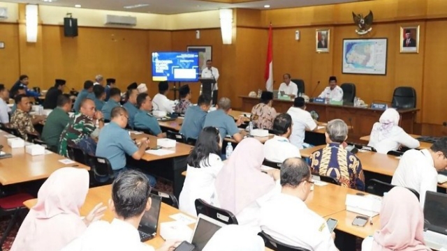 Kegiatan Fgd Saat Berlangsung Di Aula Diponegoro Pemkab Bangkalan