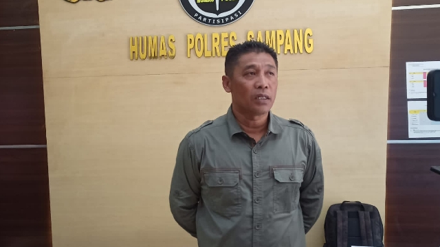 Kasi Humas Polres Sampang Ipda Sujianto.