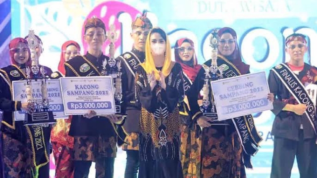 Pemilihan Duta Wisata Kacong Cebbing Tahun 2021.