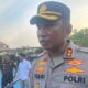 Kapolres Bangkalan Akbp Febri Isman Jaya Saat Diwawancara Awak Media.