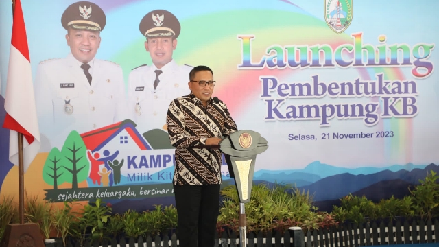 Bupati Sampang H. Slamet Junaidi Saat Menyampaikan Sambutan. (Foto : Prokopim Pemkab Sampang)