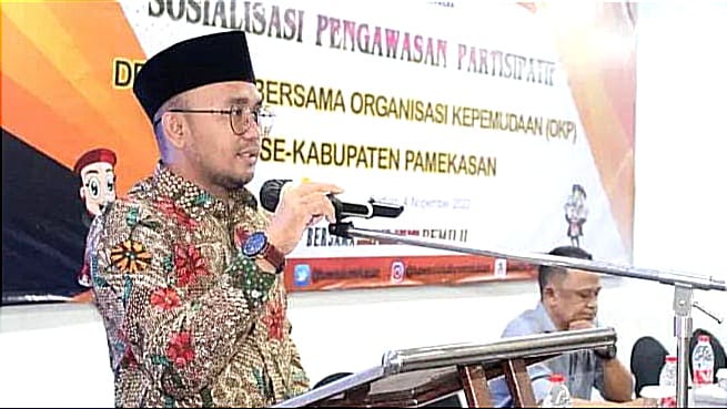 Koordinator Divisi Penanganan Pelanggaran, Data Dan Informasi Bawaslu Pamekasan Suryadi. (Dok. Bawaslu Pamekasan)