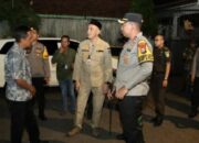 Pj Bupati Bersama Kapolres Bangkalan Pantau Pelaksanaan Ibadah Natal