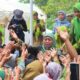 Khofifah Indar Parawansa Saat Menyapa Muslimat Nu Pamekasan. (Dok. Tribun Madura)