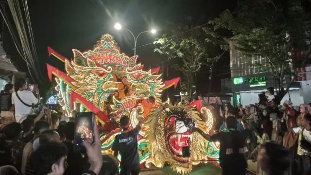 Salah Satu Grup Musik Daul Saat Parade Tahun Lalu.