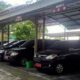 Mobil Dinas Yang Berjejer Di Halaman Pemkab Sampang.