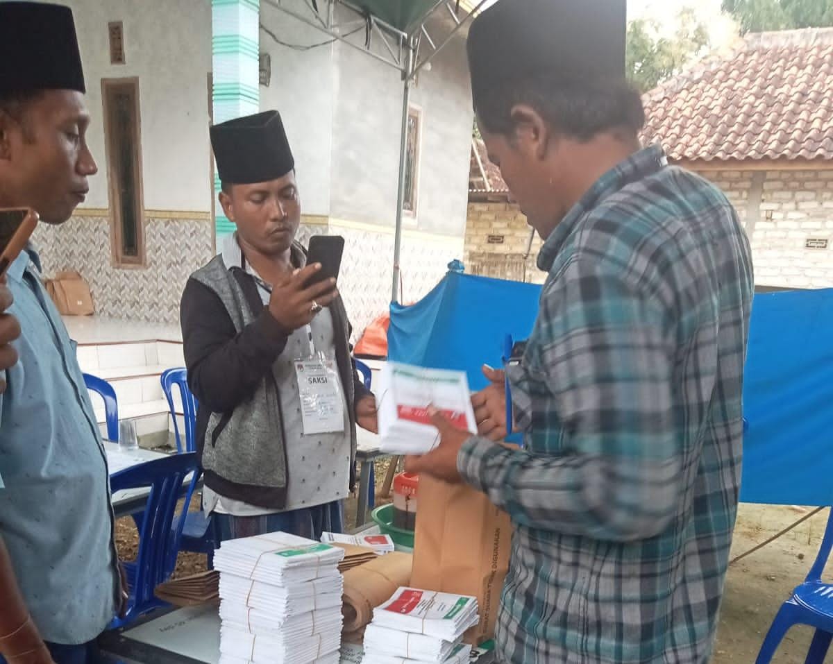 Andi Susanto Saat Menjadi Saksi Partai Pada Pemilihan Legislatif 2024.