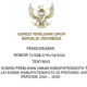 Potongan Screenshot Surat Pengumuman Kmisioner Kpu Terpilih