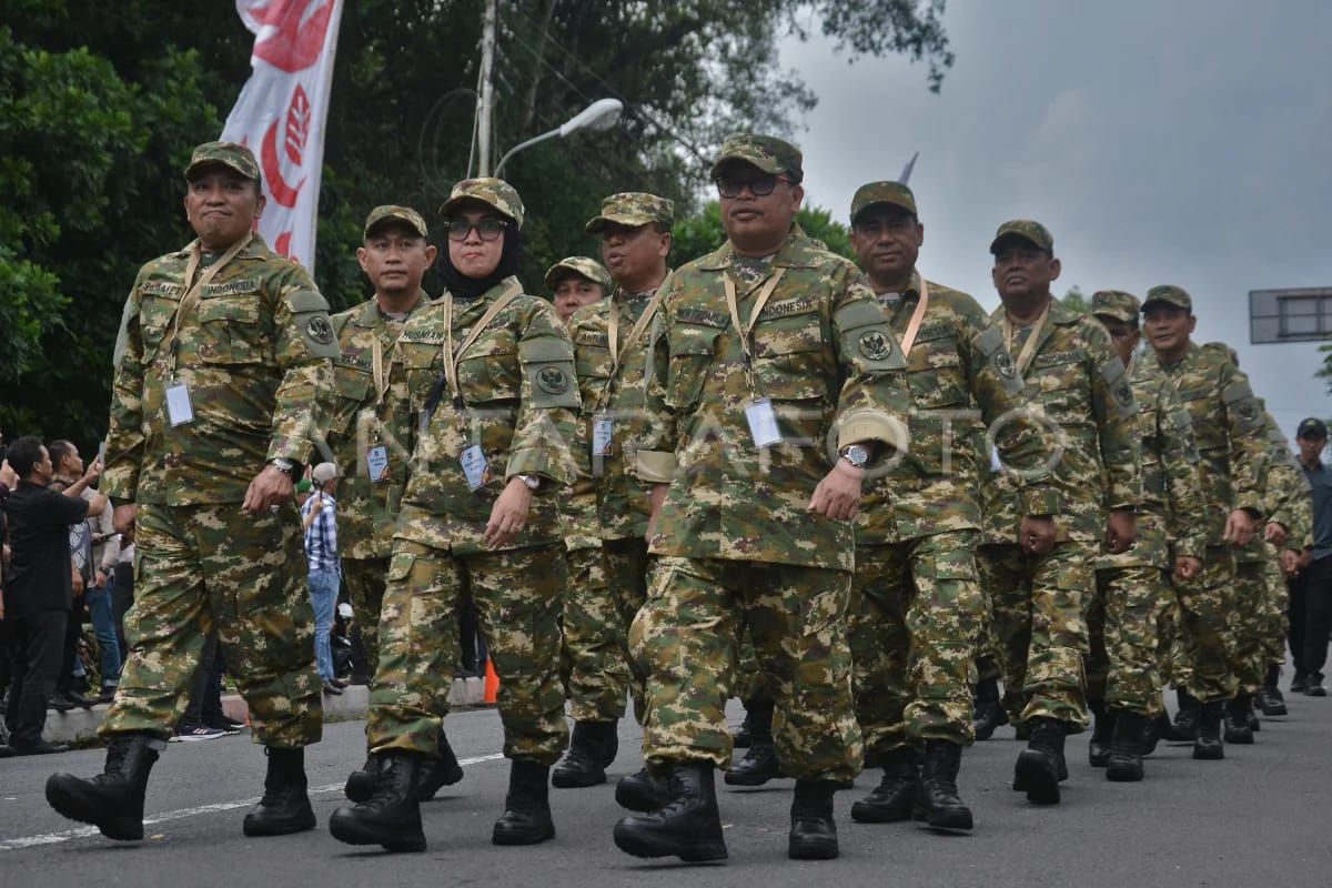 Bupati Sampang bersama kepala daerah lainnya saat mengikuti retreat di Magelang (Antara)