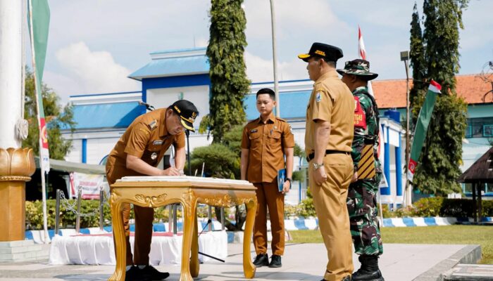 Bupati Sampang Pimpin Apel Pembukaan TMMD ke-124, Dorong Sinergi Pembangunan Desa