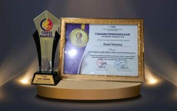 H. Slamet Junaidi raih SMSI Award 2025