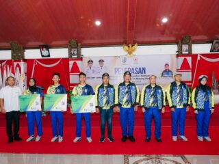 Lepas Kontingen Porprov, Pemkab Sampang Prioritaskan Kesejahteraan Atlet