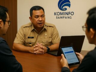 Ilustrasi Aplikasi Penghubung SP4N LAPOR