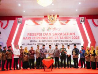 Sampang Launching 186 Koperasi Merah Putih, Wujud Nyata Komitmen Ekonomi Kerakyatan